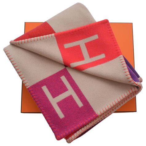 authentic hermes blanket